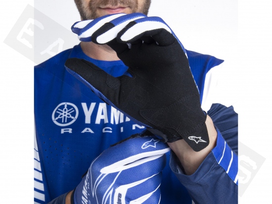 Gants YAMAHA MX Alpinstars 24 bleu Yukon Homme